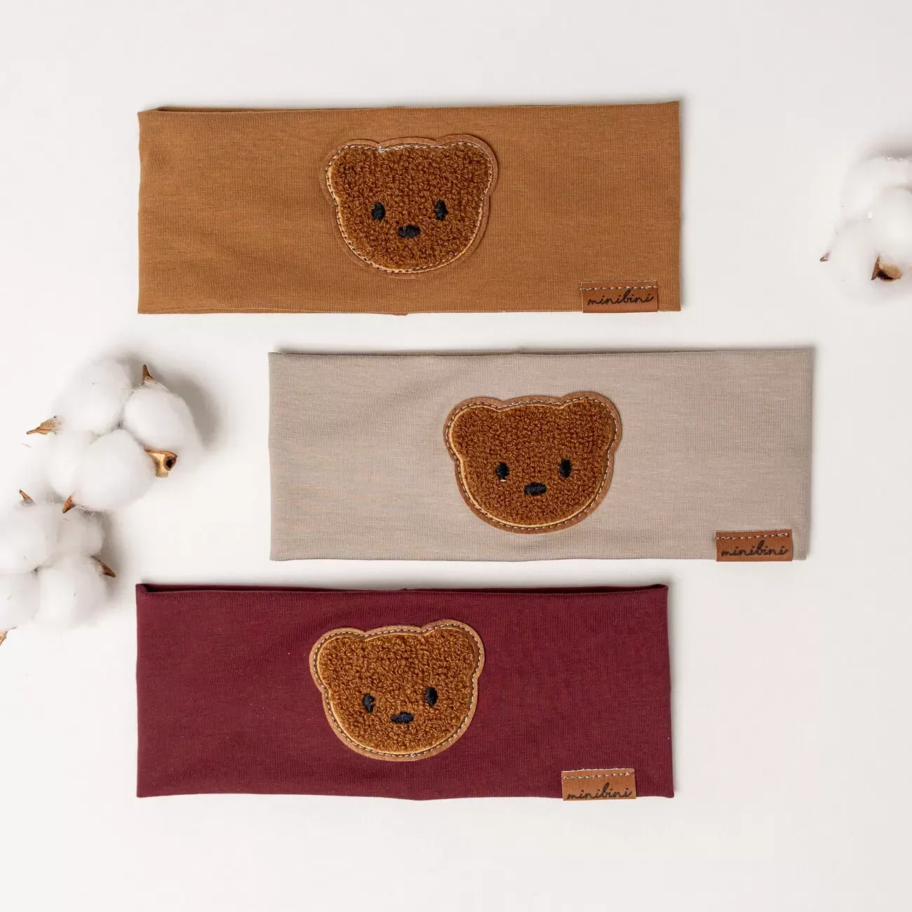 Stirnbänder "Flauschiger Bär"