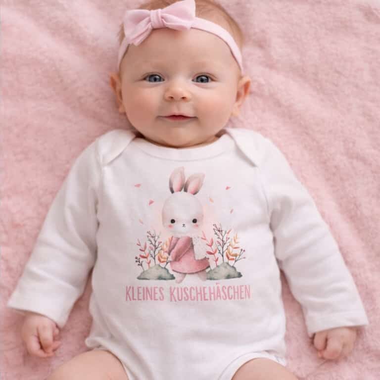 Baumwollbody "Hase" – Bild 3