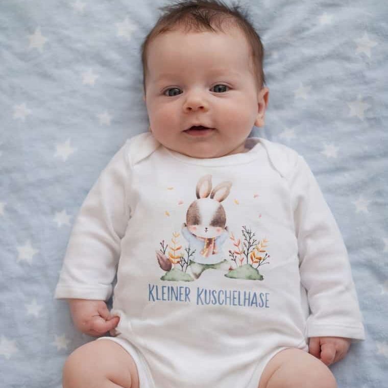 Baumwollbody "Hase" – Bild 2